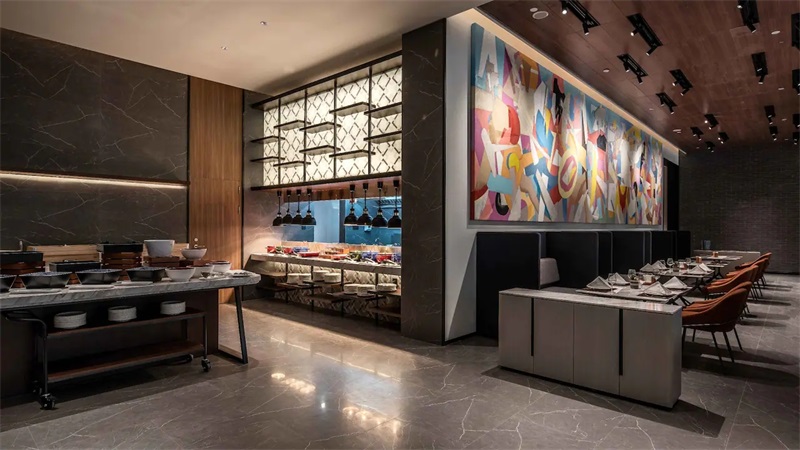 星級(jí)酒店自助餐臺(tái)