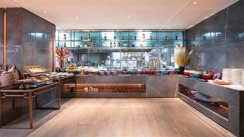 五星級(jí)酒店自助餐臺(tái)